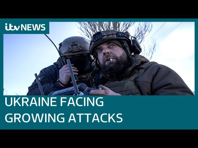 Ukraine facing increasing attacks from Russian 'spring offensive' | ITV News