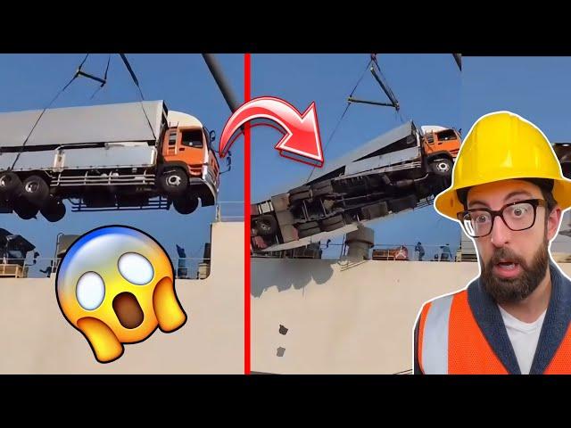 Most construction accidents in one video 