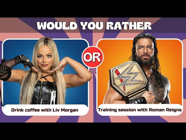 WWE: Impossible Choices! | Would You Rather Wrestling Quiz