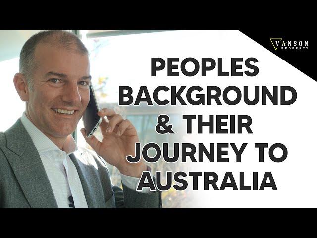 Peoples background and their journey to Australia