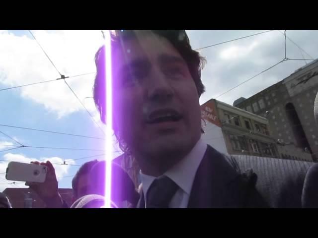 Justin Trudeau at the Jim Flaherty Funeral