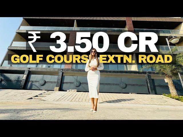 ️ Inside a ₹3.50 cr Ultra-Luxury Builder Floor on Golf Course Extn. Road in Gurgaon