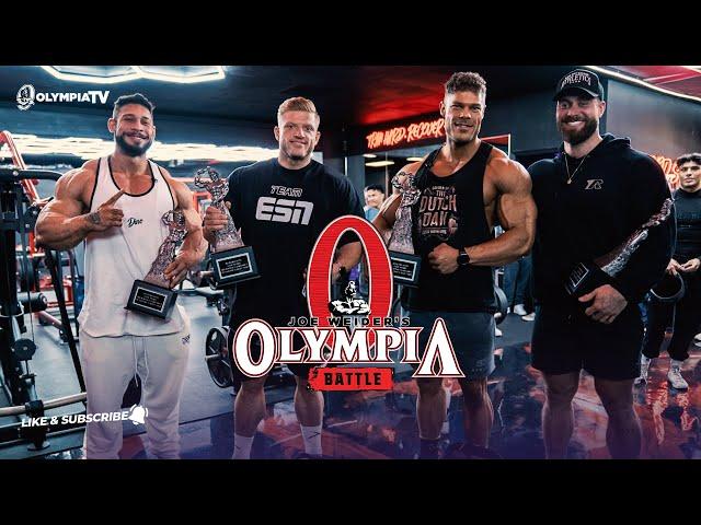 Inside Olympia Battle with Cbum, Ramon, Urs and Vissers.