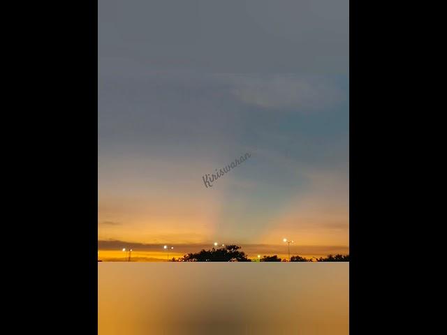 Evening sky | beautiful sunrays