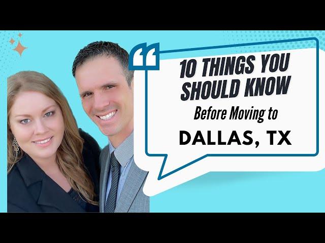10 Things You Should Know Before Moving to DALLAS TX | Moving to Dallas | Living in Dallas TX