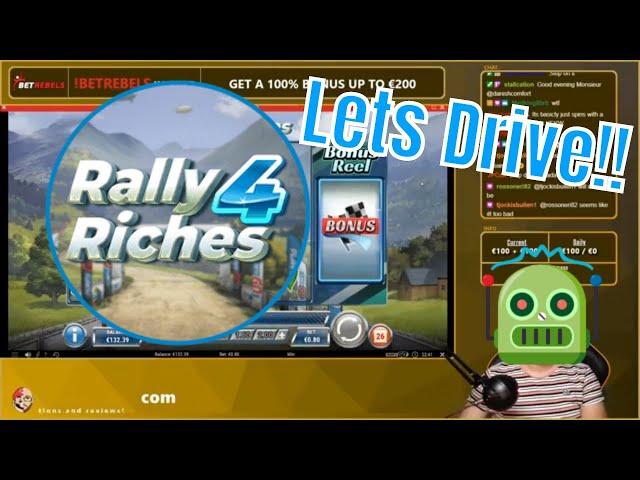 Rally 4 Riches - Racing Pro Smask at the wheel!