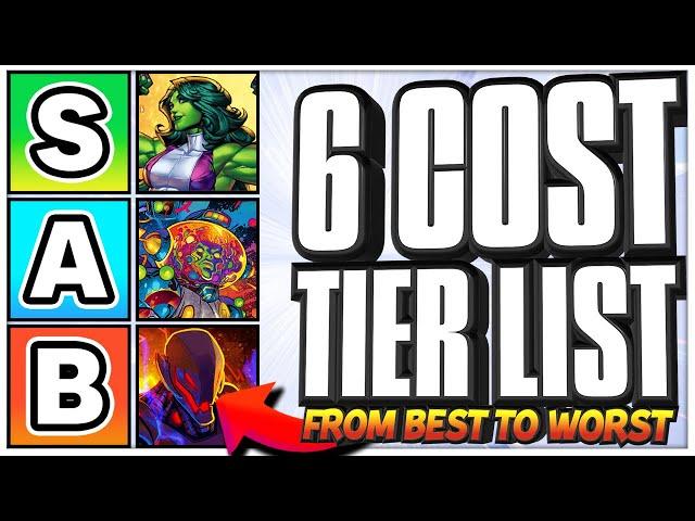 These are the BEST and WORST 6 Cost Cards in Marvel Snap | March 2023 Tier List