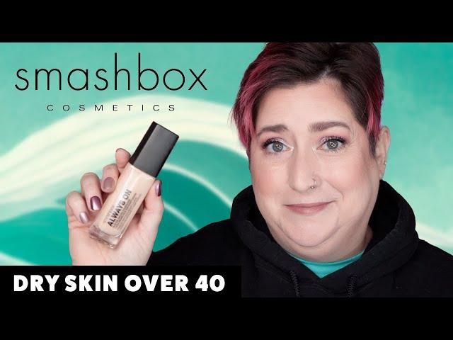 SMASHBOX ALWAYS ON SKIN BALANCING FOUNDATION | Dry Skin Review & Wear Test