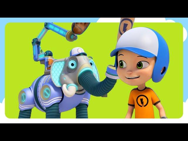 Rusty’s Baseball Bot and MORE | Rusty Rivets | Cartoons for Kids