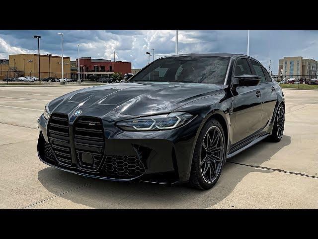 2022 BMW M3 Competition G80 Walkaround Review + Exhaust Sound