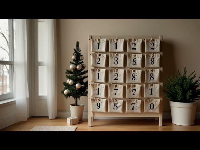 Christmas Decorations 2024: Scandinavian Living Room Christmas Decor with Soft Accent Colors