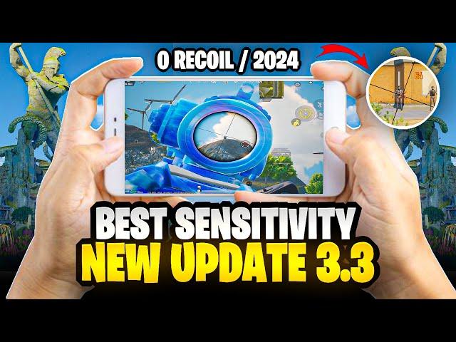 ZERO RECOIL  SENSITIVITY SETTINGS PUBGMOBILE & BGMI for all android & iOS devices