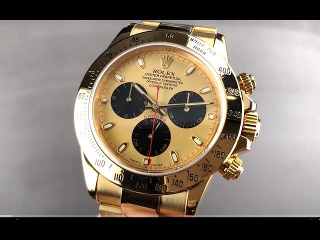 Rolex Oyster Perpetual Cosmograph Daytona 116528 Rolex Watch Review