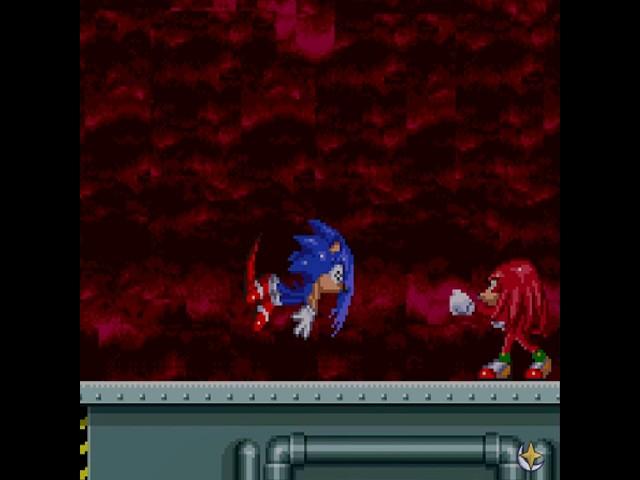 Knuckles Beats Sonic.EXE #shorts