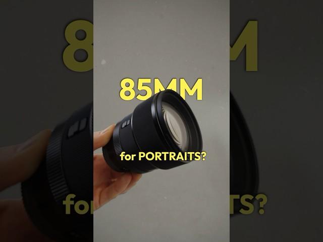 85mm BEST for Portrait Photography? 