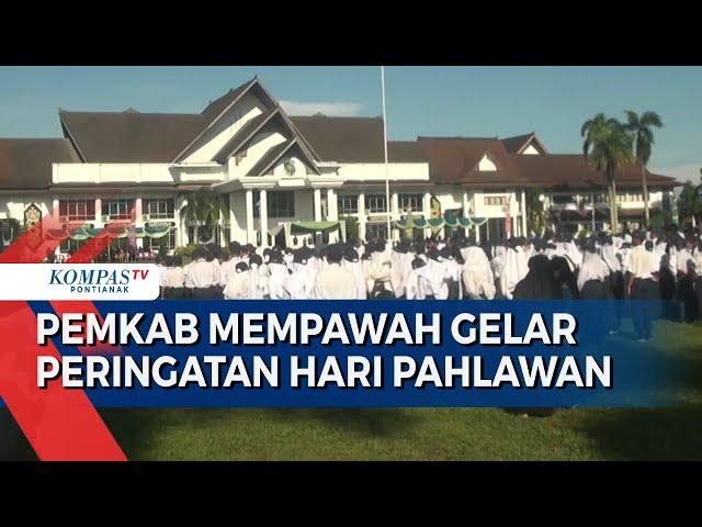 Peringati Hari Pahlawan, Pemkab Mempawah Gelar Upacara & Dorong Perkuat Semangat Pahlawan