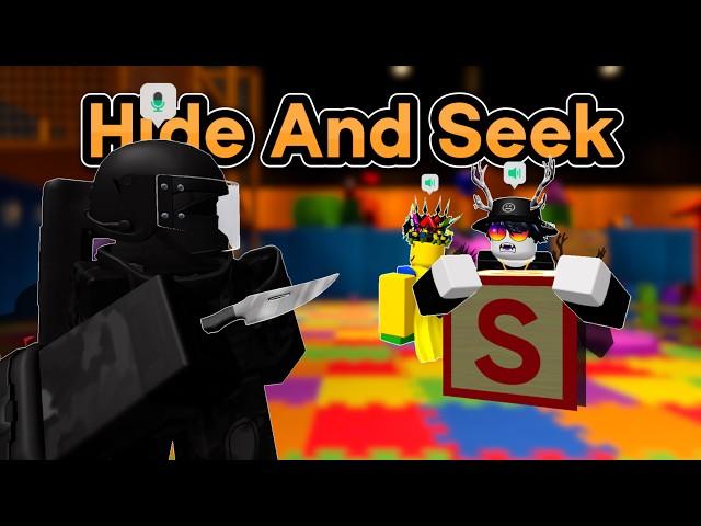 Evade VC HIDE AND SEEK On FUNROOMS (ft. @srslykaebi & @SUELILOPSS)