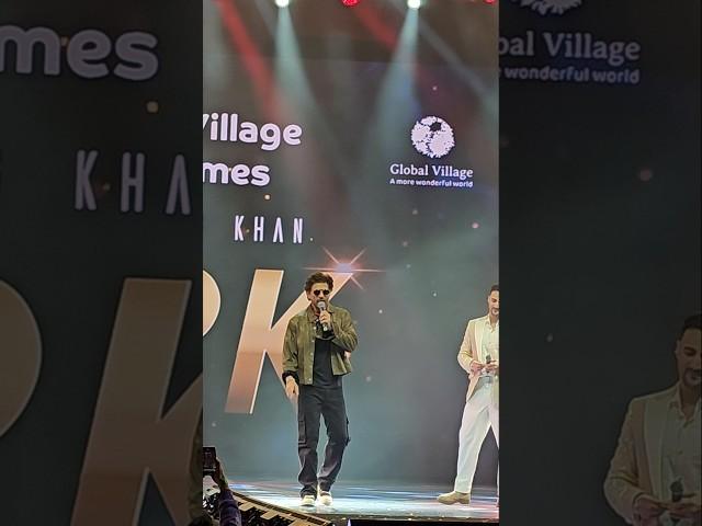 Sharukh khan at Global Village Dubai 4k Season 29 2025