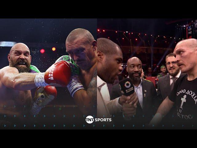 Oleksandr Usyk reacts to his brilliant UD win vs Tyson Fury & gets called out by Daniel Dubois 