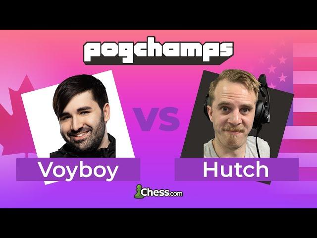 WILD Time Scrabble in @Voyboy vs @hutch FINALS SHOWDOWN! | Chess.com PogChamps