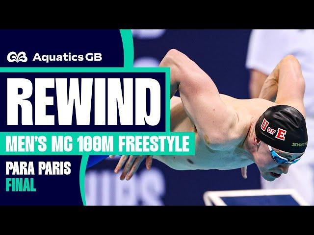 ️ "A BIG points total!" | Men's 100m Freestyle Para Paris Final | Aquatics GB Swimming Champs 2024