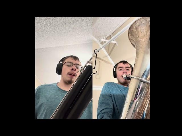 Sticky by Tyler, The Creator brass part cover on tuba and bassoon