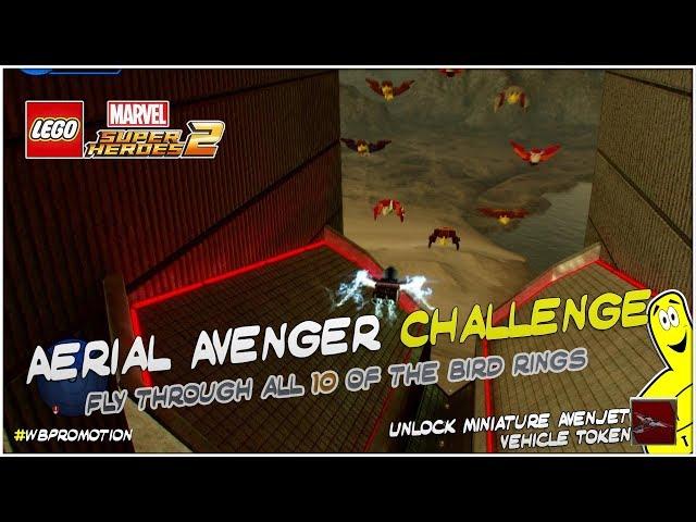 Lego Marvel Superheroes 2: Aerial Avenger Challenge - HTG