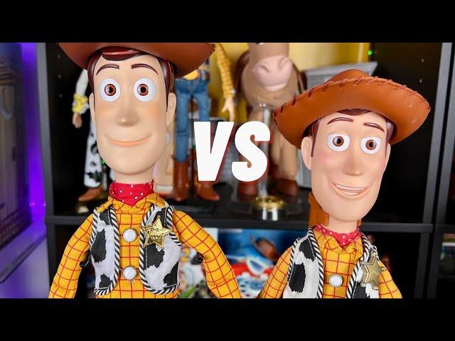 Movie Accurate Woody VS Thinkway Toys Toy Story Collection Woody