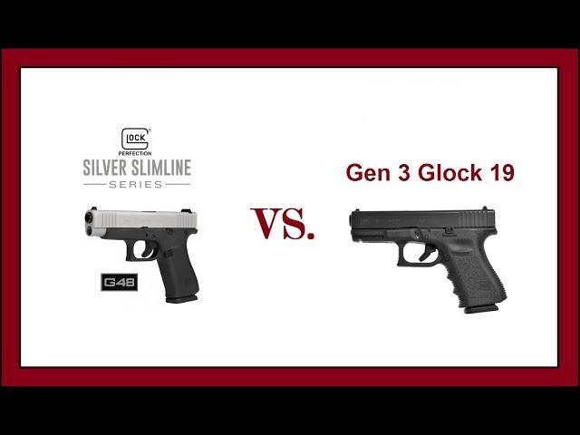 Glock 48 vs. G19 Size, Weight & Shooting Comparison