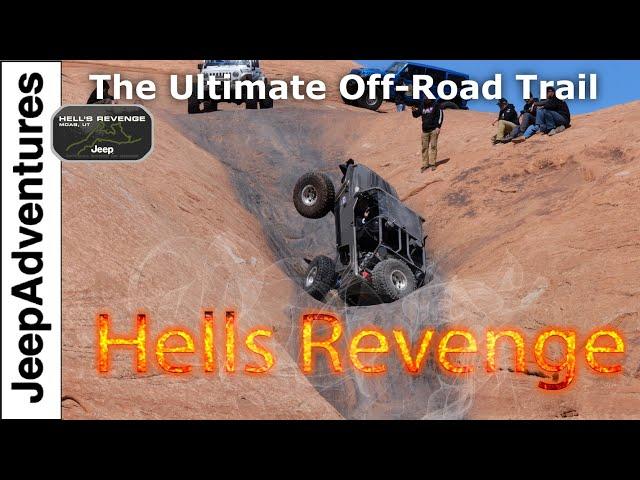 Hells Revenge - The Best Offroad Trail In Moab Utah