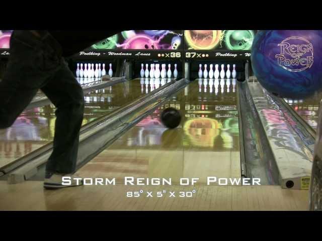 Storm Reign of Power Bowling Ball Review by CheapBowlingBalls.com