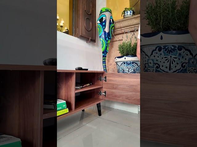 Mueble Rack de TV de Madera #diy #homedecor #furniture #home #wood
