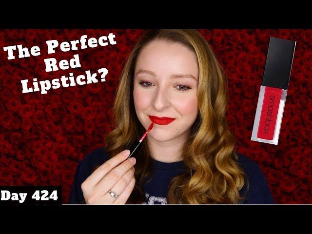 Smashbox Always On Liquid Lipstick Review | Bawse | Day 424 of Trying New Makeup