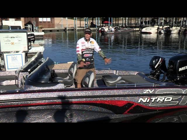 Barry Stokes and Gary Parsons Demonstrate the Nitro ZV21 Walleye Boat