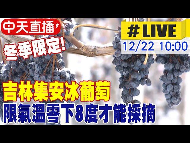 【中天直播#LIVE】冬季限定! 吉林集安冰葡萄 限氣溫零下8度才能採摘 20241222 @全球大視野Global_Vision