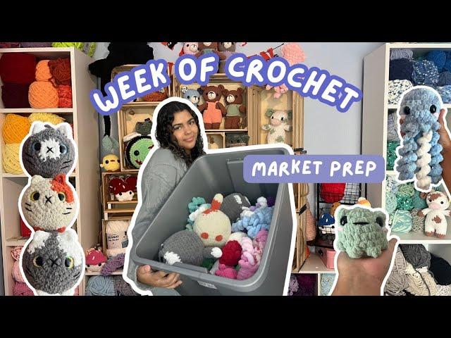 Week of crochet   Marketing Prepping  Quick & Easy Patterns 