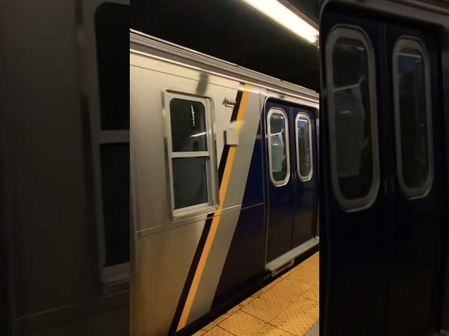 R211A (A) #4095 Departing World Trade Center #train #mta #expresstrain #shorts #subway #mtasubway