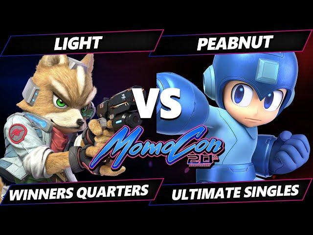 MomoCon 2025 - Light (Fox) Vs. Peabnut (Mega Man) Smash Ultimate - SSBU