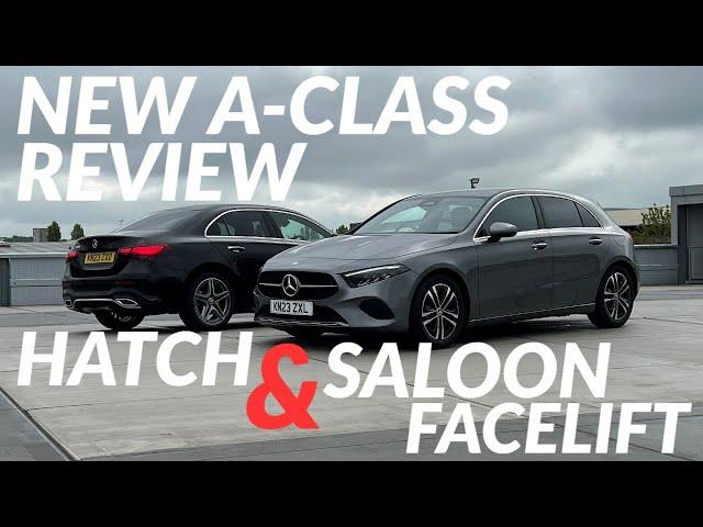 2023 A-Class facelift review | New Mercedes-Benz A-Class hatchback and saloon test drive