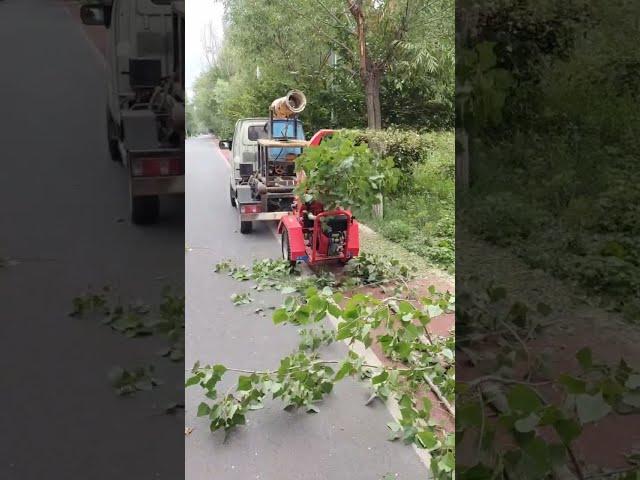 Green Tree Garden Branch Pruning Shredder