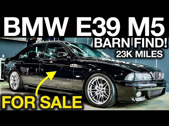 First Wash In 10 Years: E39 BMW M5 Barn Find Detail and Restoration For Sale!