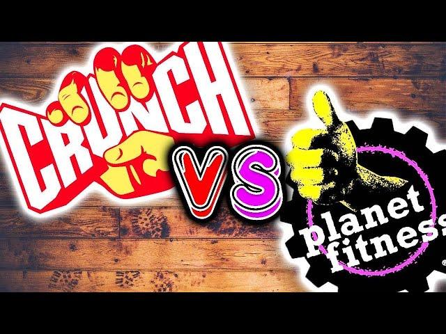 CRUNCH FITNESS VS PLANET FITNESS!! (WHICH GYM IS BETTER???)