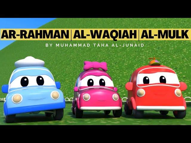 ar-rahman | al-waqiah | al-mulk - muhammad taha (surah pilihan kanak-kanak animasi)