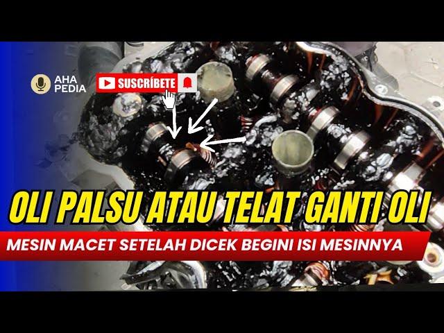 Ini Efek Oli Palsu atau Sering Telat Ganti Oli?