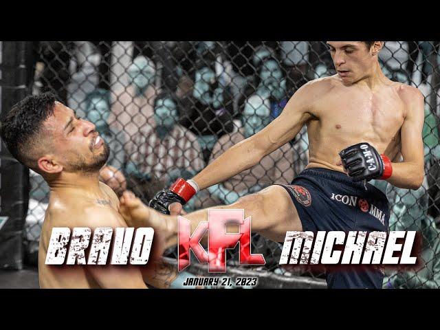 Bravo vs Michael FULL FIGHT: Jan 21st, 2023 | Knockout Fight League