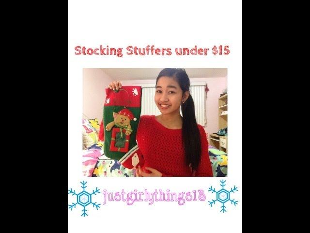 Stocking Stuffer Ideas under $15!
