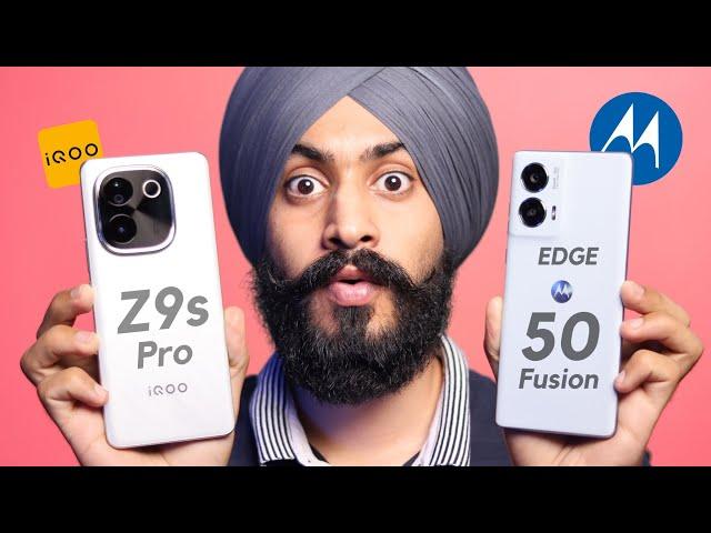 Most Balanced 5G Phone Under ₹25,000 | iQOO Z9s Pro vs Moto Edge 50 Fusion |