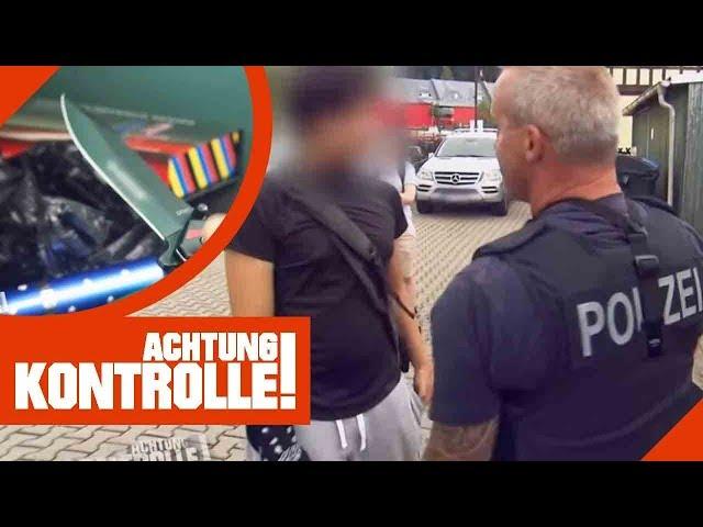 Jugendliche mit Messer & Elekroschocker! Grenzkontrolle der Polizei!  | Achtung Kontrolle