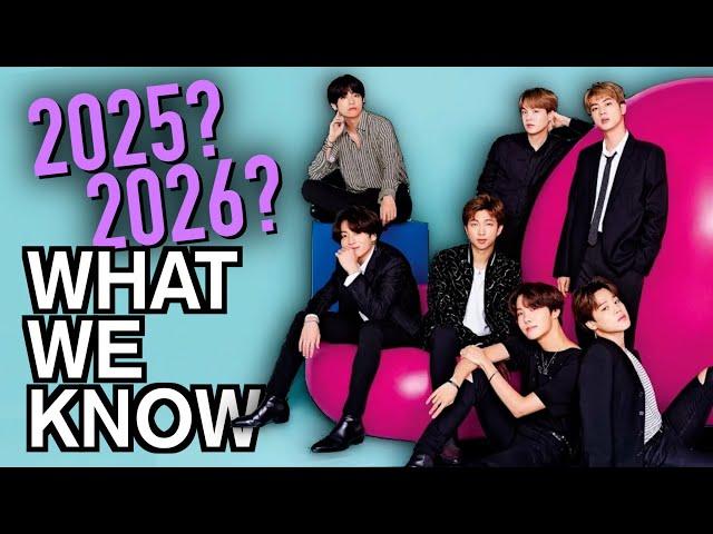 No BTS comeback in 2025? Maybe 2026? | Everything we know..