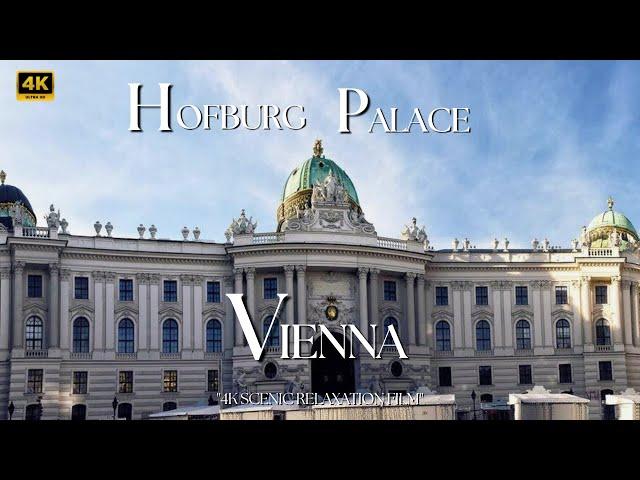 Flying Over Hofburg Palace Vienna Austria made with Google Earth Studio #castle #palace #4k #hofburg